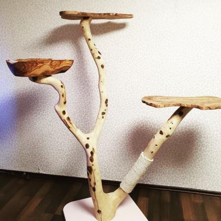 #Amunetstree #wohnambiente #wohnaccessoires #woodart #cattree #luxuryforcats #catsluxury 